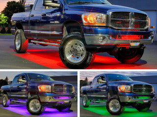 Million Color Wireless LED Truck Underbody Lighting Kit