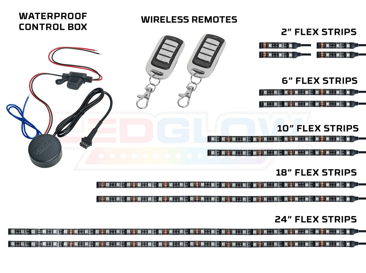 LiteTrike® I Advanced Million Color LED Motorcycle Lighting Kit
