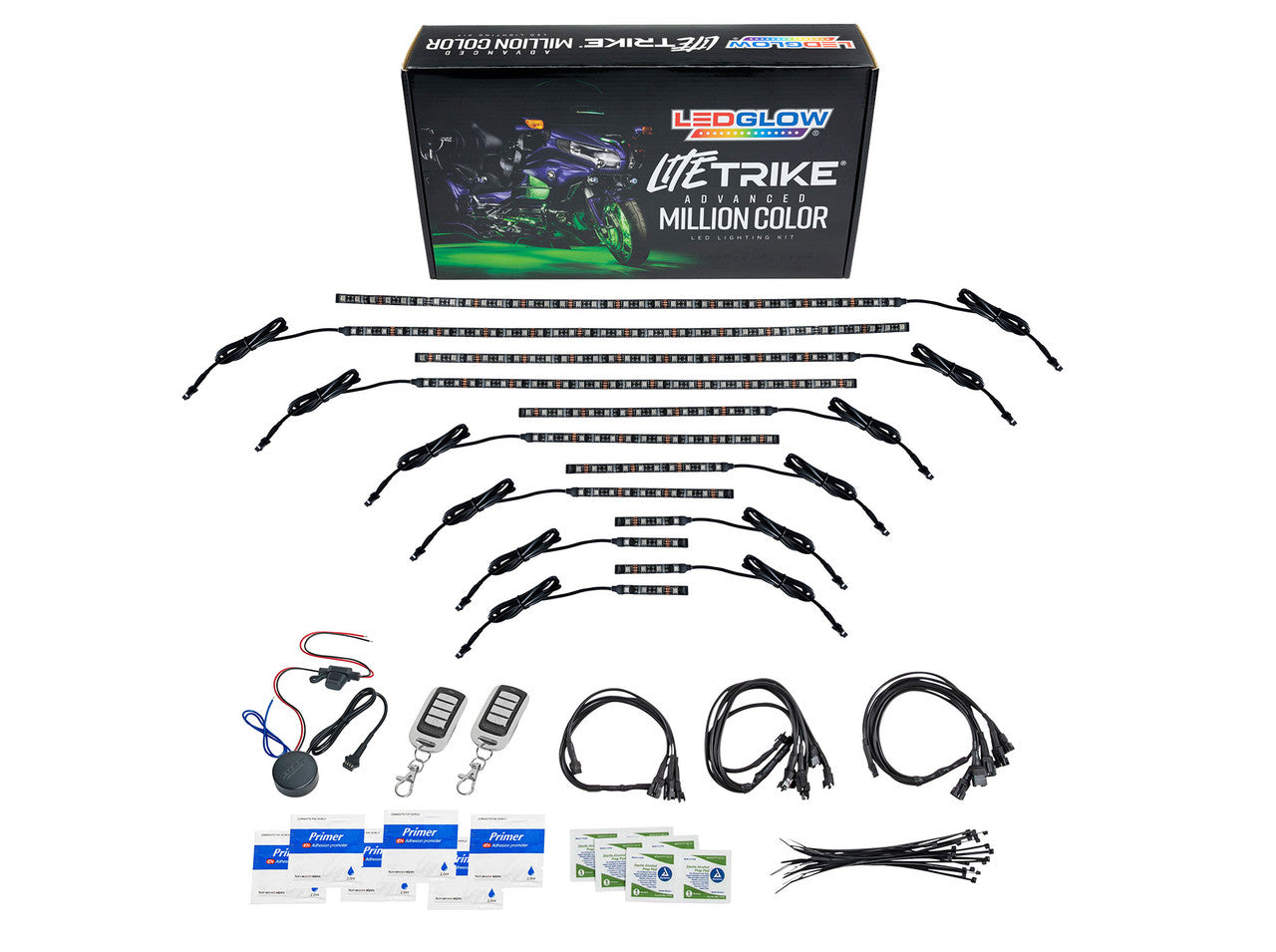 LiteTrike® I Advanced Million Color LED Motorcycle Lighting Kit