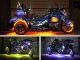 LiteTrike® II Advanced Million Color LED Motorcycle Lighting Kit