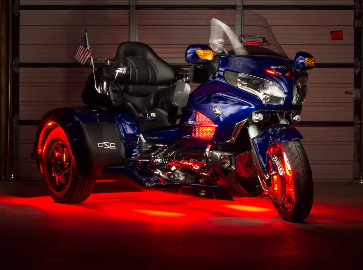 LiteTrike® II Advanced Million Color LED Motorcycle Lighting Kit
