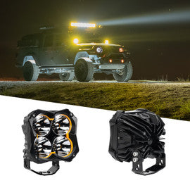 2pc 5in 48W Spot Beam Offroad Cube Lights