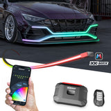 XKmax Atomix Universal Accent Light Strip Kit| RGB Addressable App-controlled