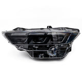 2024+ Ford Mustang S650 RGB Headlights With Gloss Black Housing (Pair)