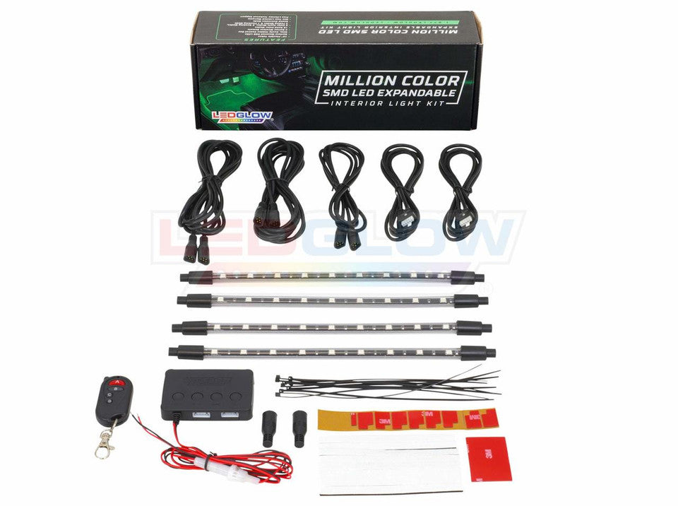 Flexible Million Color LED Interior Lighting Kit