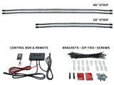 Million Color LED Flexible Slimline Car Underbody Lighting Kit