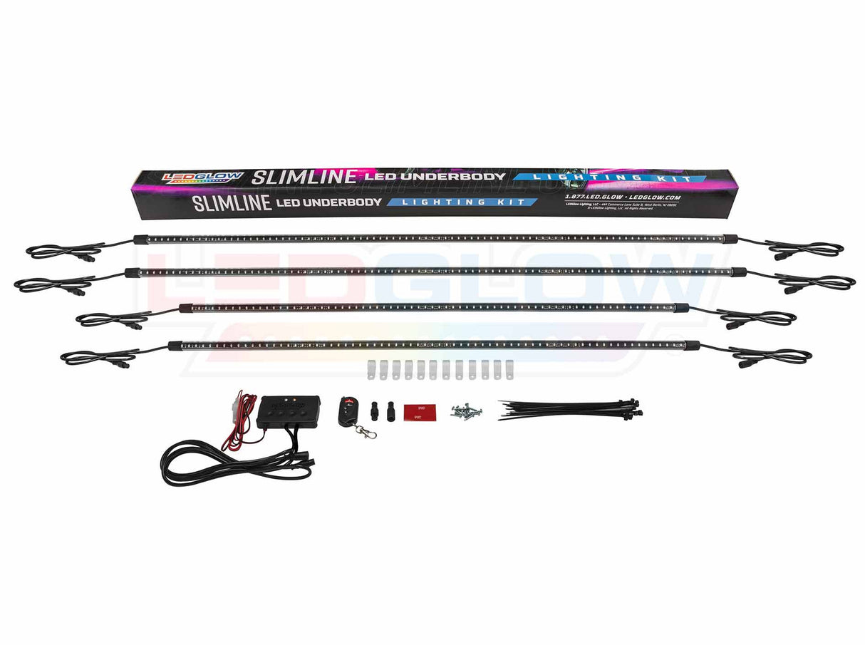 Million Color Slimline LED Car Underbody Lighting Kit