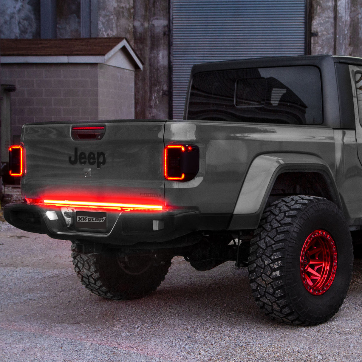 Truck Tailgate LED Light Bar w/ Sequential Turn Signal