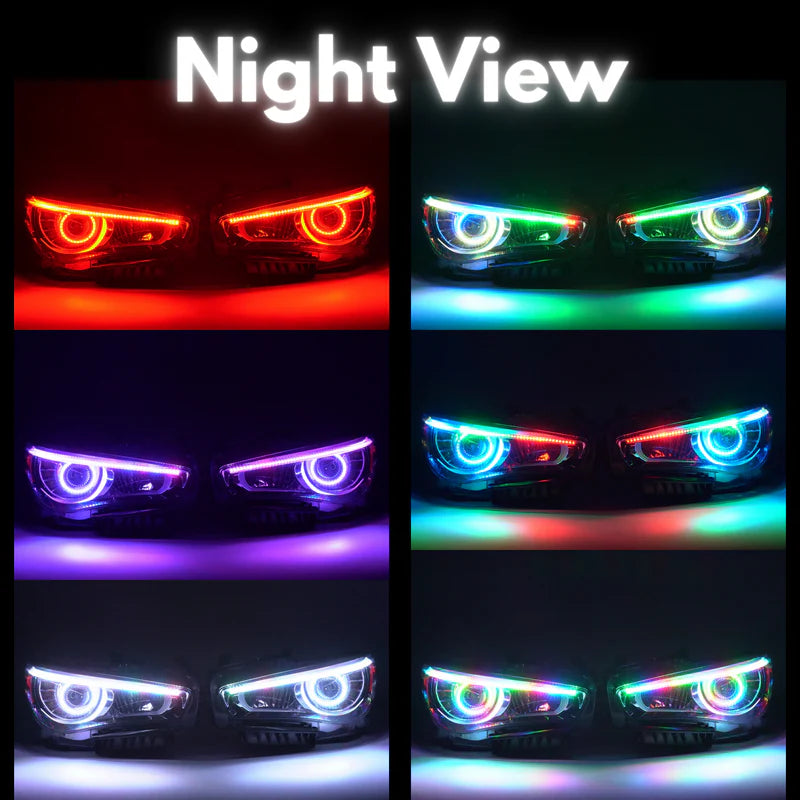 Infiniti Q50: Multicolor Headlights (2014-2024)
