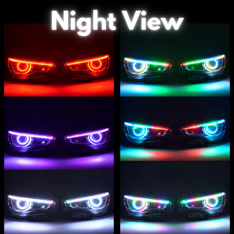 Infiniti Q50: Multicolor Headlights (2014-2024)