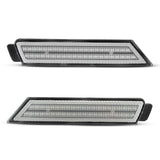 2010-2015 Chevrolet Camaro Clear White LED Side Markers Set