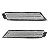 2010-2015 Chevrolet Camaro Clear White LED Side Markers Set