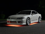 Orange LED Flexible Slimline Car Underbody Lighting Kit