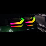 2016-2018 CHEVY CAMARO UMBRA LED TAILLIGHTS GLOSS BLACK/SMOKE LENS