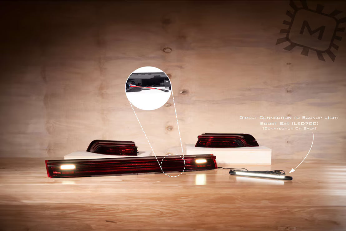 Porsche 911 993 (94-98) XB LED Tail Lights (Smoked)