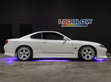 Purple LED Flexible Slimline Car Underbody Lighting Kit