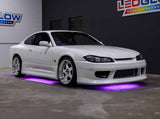 Purple LED Flexible Slimline Car Underbody Lighting Kit