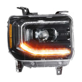 GMC Sierra: Multicolor Headlights (2014-2018) | XB Morimoto