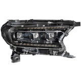 Ford Ranger: Multicolor Flow Series Headlights (2019-2023) | XB Morimoto