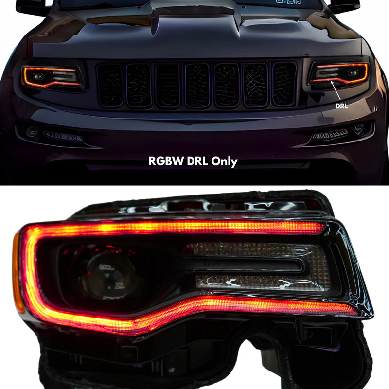 Jeep Grand Cherokee Multicolor DRL Boards (2014-2021)
