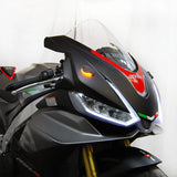 Aprilia RSV4 Mirror Block Off Turn Signals (2021-Present)