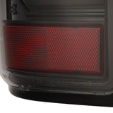 07-13 Chevy Silverado LUXX-Series LED Tail Lights Alpha-Black