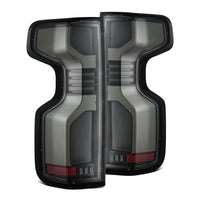 19-25 Chevrolet Silverado 1500 / 20-23 Silverado 2500HD/3500HD LUXX-Series LED Tail Lights Alpha-Black