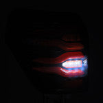 10-24 Toyota 4Runner LUXX-Series LED Tail Lights Black-Red