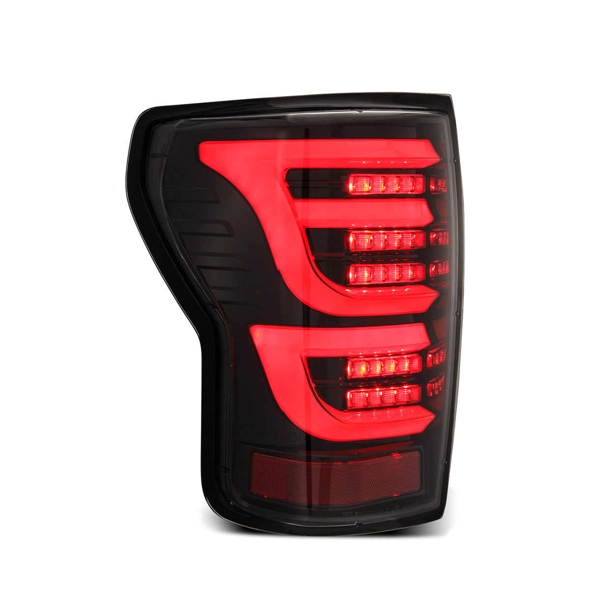 07-13 Toyota Tundra LUXX-Series LED Tail Lights Alpha-Black