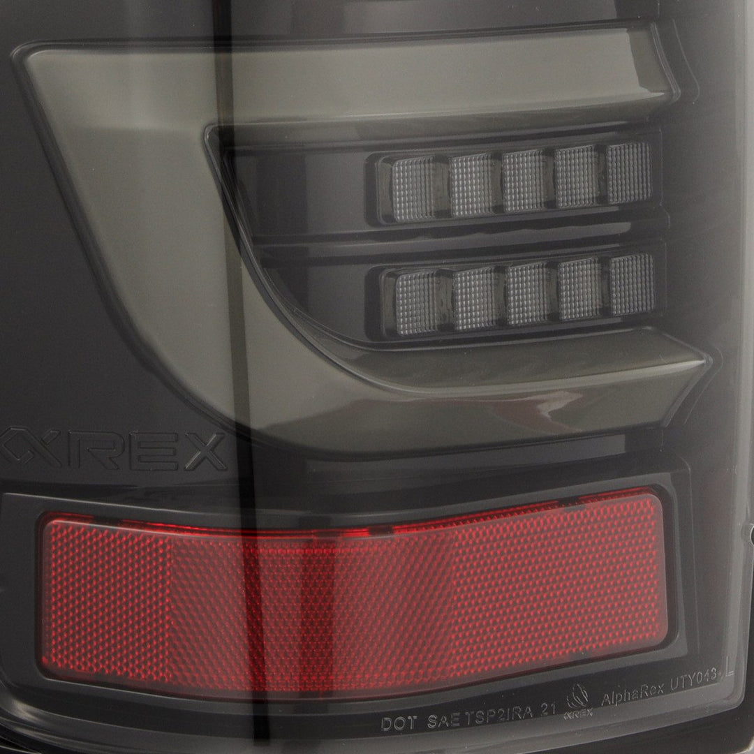 07-13 Toyota Tundra LUXX-Series LED Tail Lights Alpha-Black