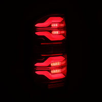 14-21 Toyota Tundra LUXX-Series LED Tail Lights Black-Red - Backordered