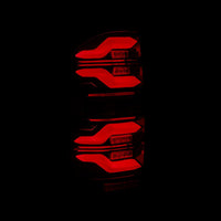 14-21 Toyota Tundra LUXX-Series LED Tail Lights Black-Red - Backordered