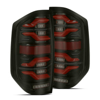 14-21 Toyota Tundra LUXX-Series LED Tail Lights Black-Red - Backordered