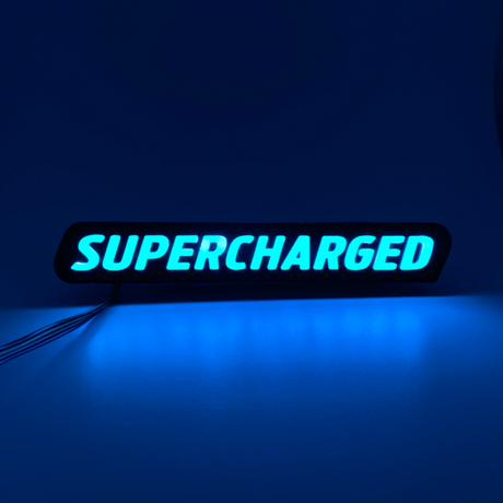 Supercharged Illuminated Badge