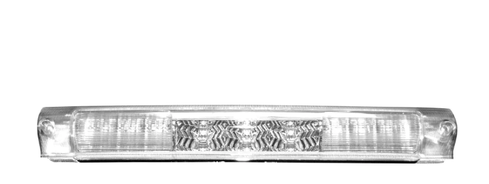 Ford F150 07-03 & F250 Light Duty 97-03 - Red LED 3rd Brake Light Kit with White LED Cargo Lights with Clear Lens