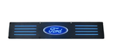 Ford F150 09-14 & SVT Raptor 10-14 Illuminated Door Sill Black Finish Blue Illumination