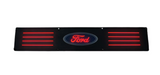 Ford F150 09-14 & SVT Raptor 10-14 Illuminated Door Sill Black Finish Red Illumination