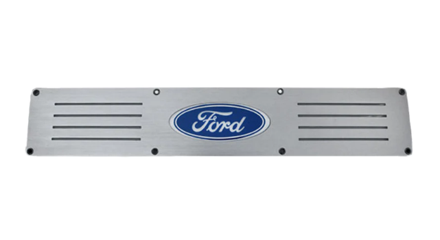 Ford F150 09-14 & SVT Raptor 10-14 Illuminated Door Sill Brushed Finish Blue Illumination