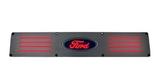 Ford F150 09-14 & SVT Raptor 10-14 Illuminated Door Sill Brushed Finish Red Illumination