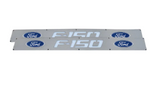 Ford F150 09-14 Illuminated Door Sill Brushed Finish Blue Illumination