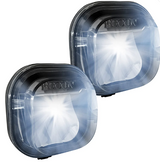 Ford Super Duty 11-16 2-Piece Fog Lights Set in Clear & Chrome