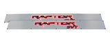 Ford SVT Raptor 10-14 Illuminated Door Sill Brushed Finish Red Illumination