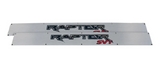 Ford SVT Raptor 10-14 Illuminated Door Sill Brushed Finish Red Illumination