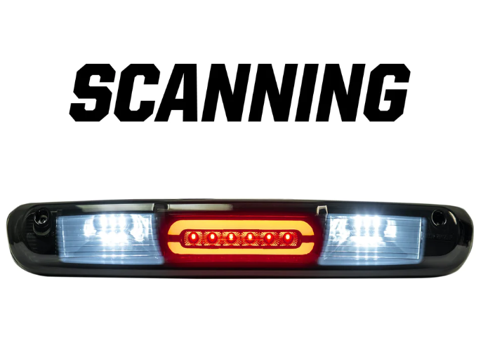 GMC Sierra & Chevy Silverado 07-13 3rd Bake Light Kit Red LED Smoked