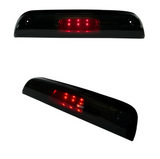 GMC Sierra & Chevy Silverado 3rd GEN 1500 14-18 Red LED 3rd Brake Light Kit with White LED Cargo Lights with Smoked Lens