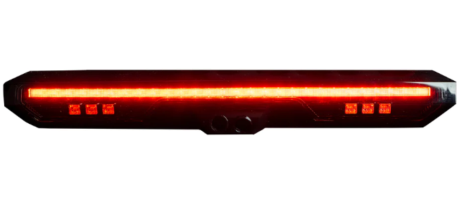 Toyota Tacoma 16-25 (ONLY fits double cab Tacoma & CANNOT BE USED to replace an OEM 3rd Brake Light w/ exterior screws ) - Red LED 3rd Brake Light Kit - SMOKED LENS
