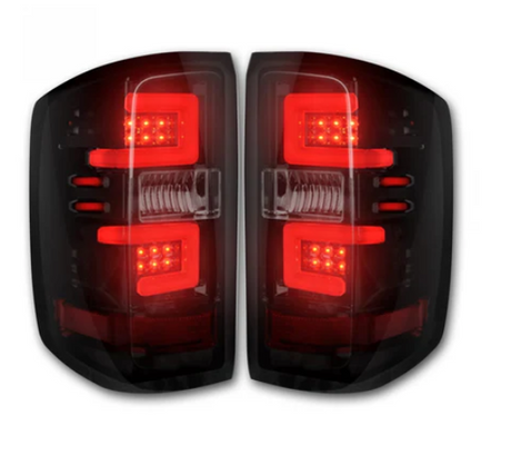 Chevrolet Silverado 2500/3500 14-19 (Replaces OEM Halogen ONLY) Tail Lights OLED in Clear