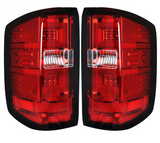 Chevrolet Silverado 2500/3500 14-19 (Replaces OEM Halogen ONLY) Tail Lights OLED in Red