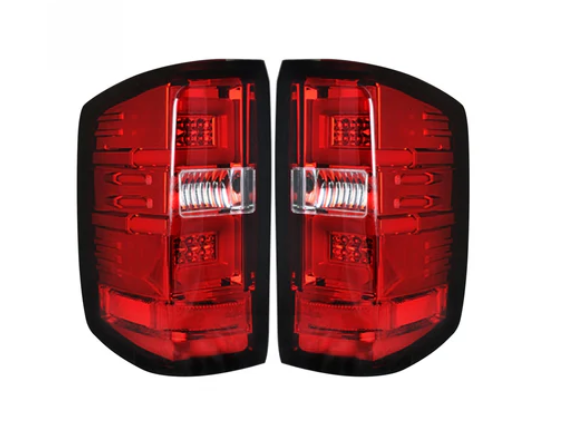 Chevrolet Silverado 2500/3500 14-19 (Replaces OEM Halogen ONLY) Tail Lights OLED in Red