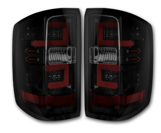 Chevrolet Silverado 2500/3500 14-19 (Replaces OEM Halogen ONLY) Tail Lights OLED in Smoked